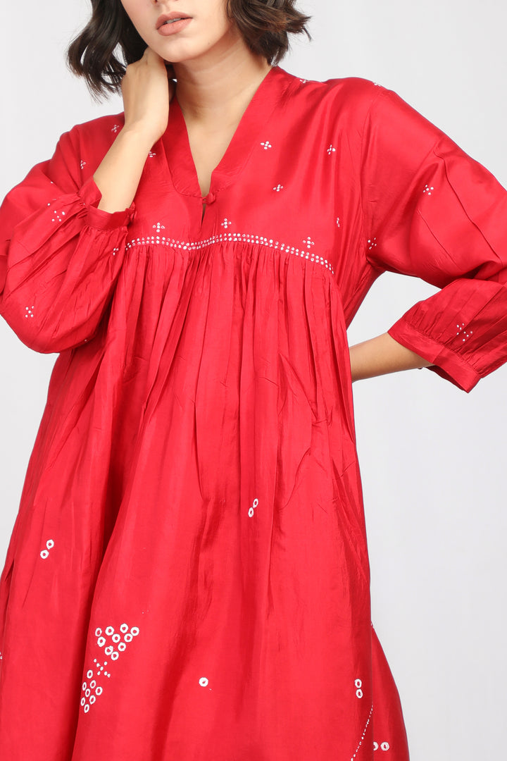 TAARA SILK OVERLAY CO-ORD SET