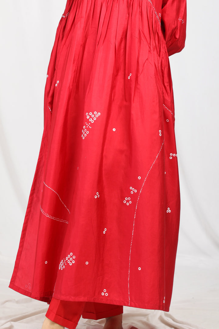 TAARA SILK OVERLAY CO-ORD SET