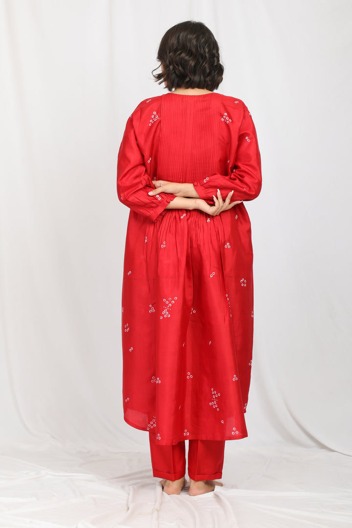 KUMUD SILK OVERLAY CO-ORD SET