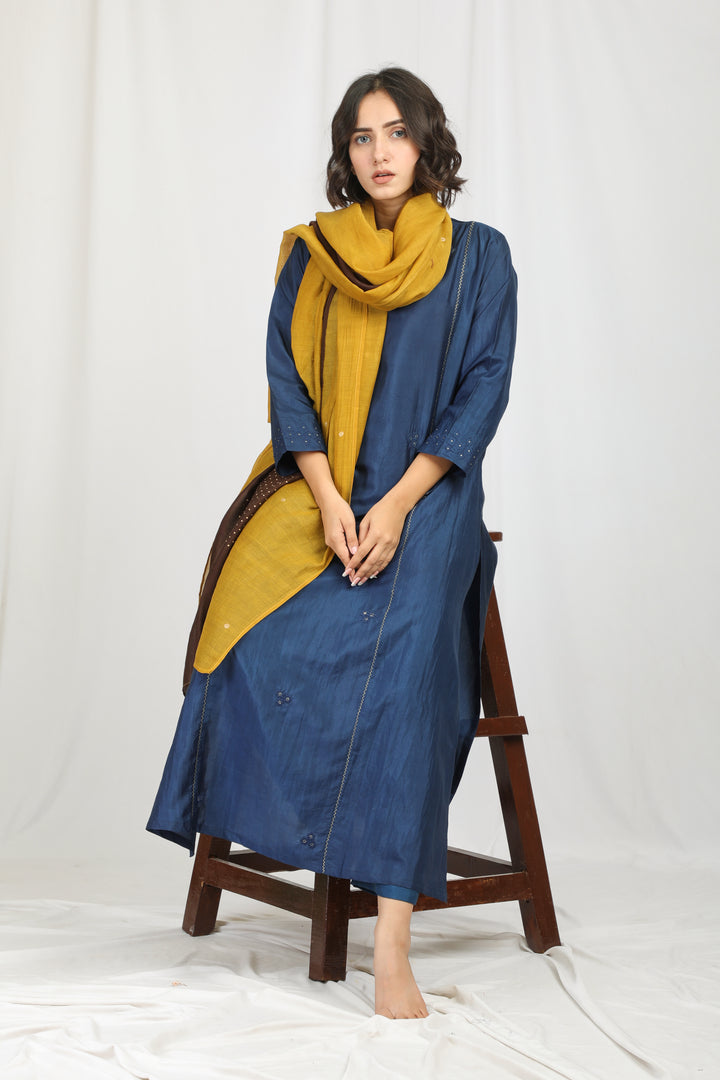 RAJESHWERI SILK OVERLAY SET
