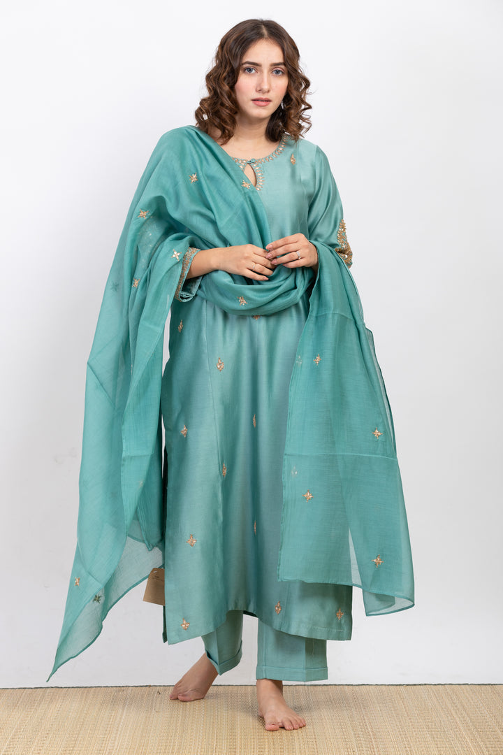 JAYSHREE EMBROIDERED KURTA SET