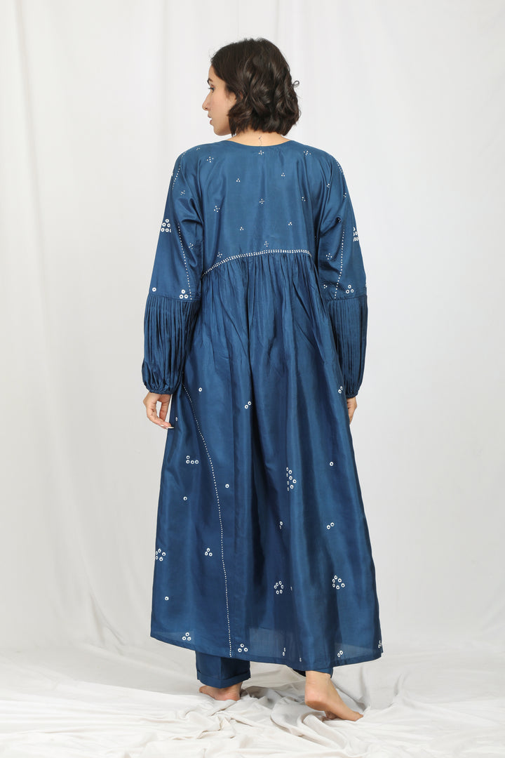 VIRIJAH SILK OVERLAY CO-ORD SET