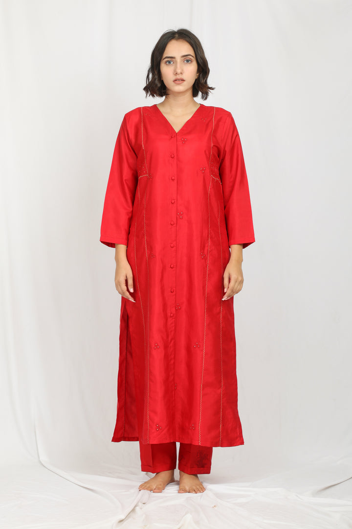 SIRIJA SILK KURTA SET
