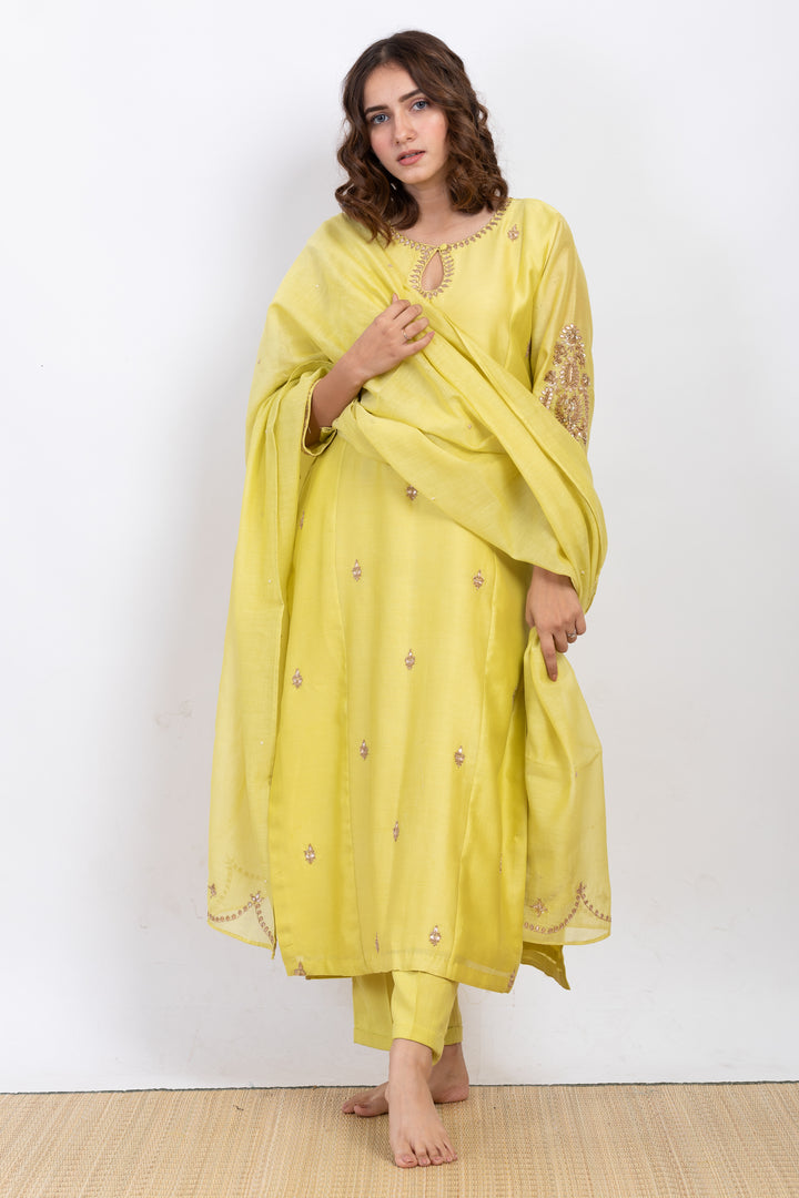 KEERTI EMBROIDERED KURTA SET