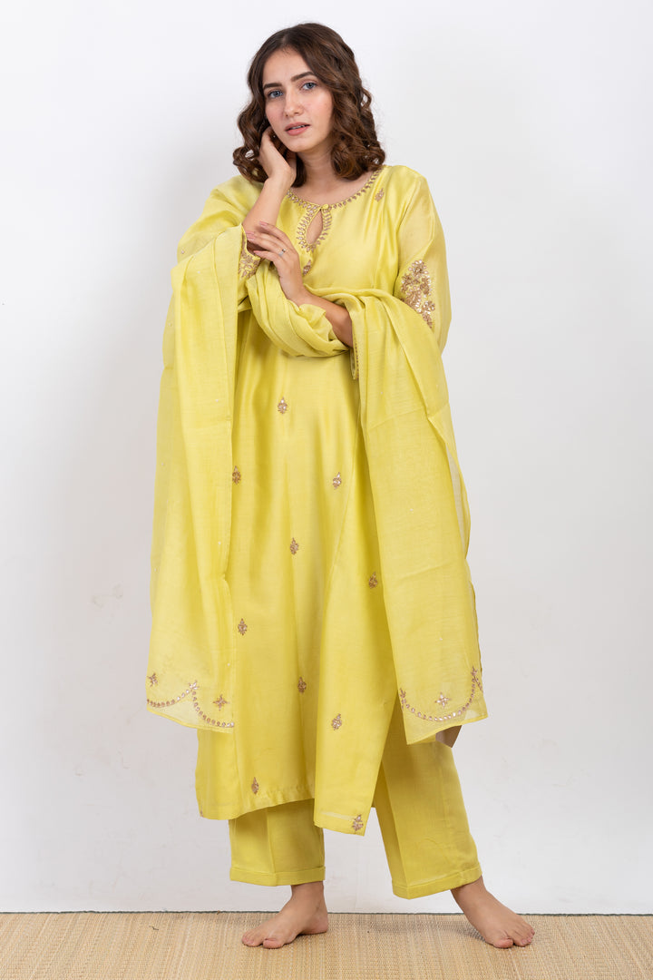 KEERTI EMBROIDERED KURTA SET