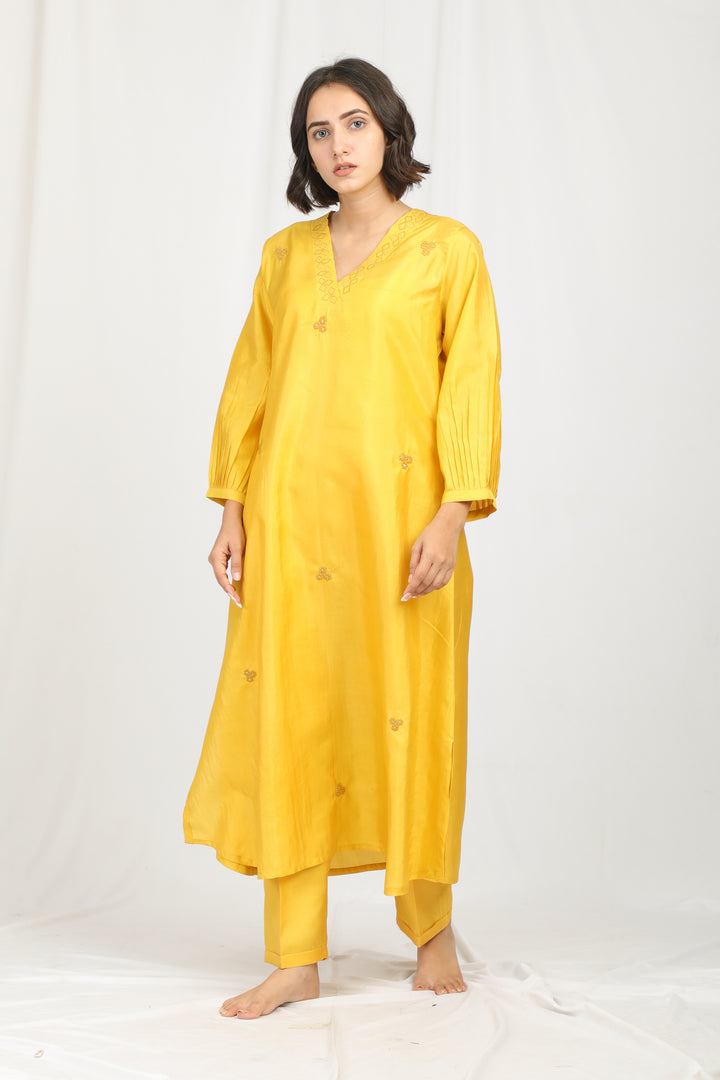 NINI SILK KURTA SET