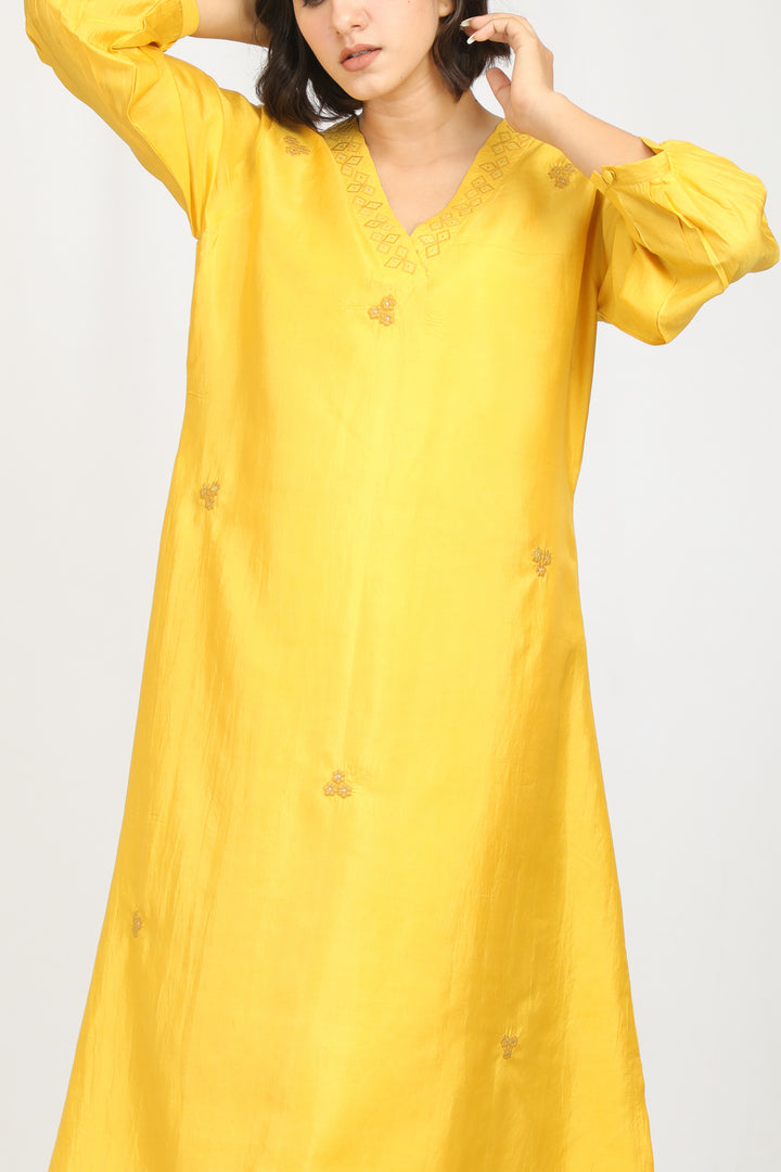 NINI SILK KURTA SET