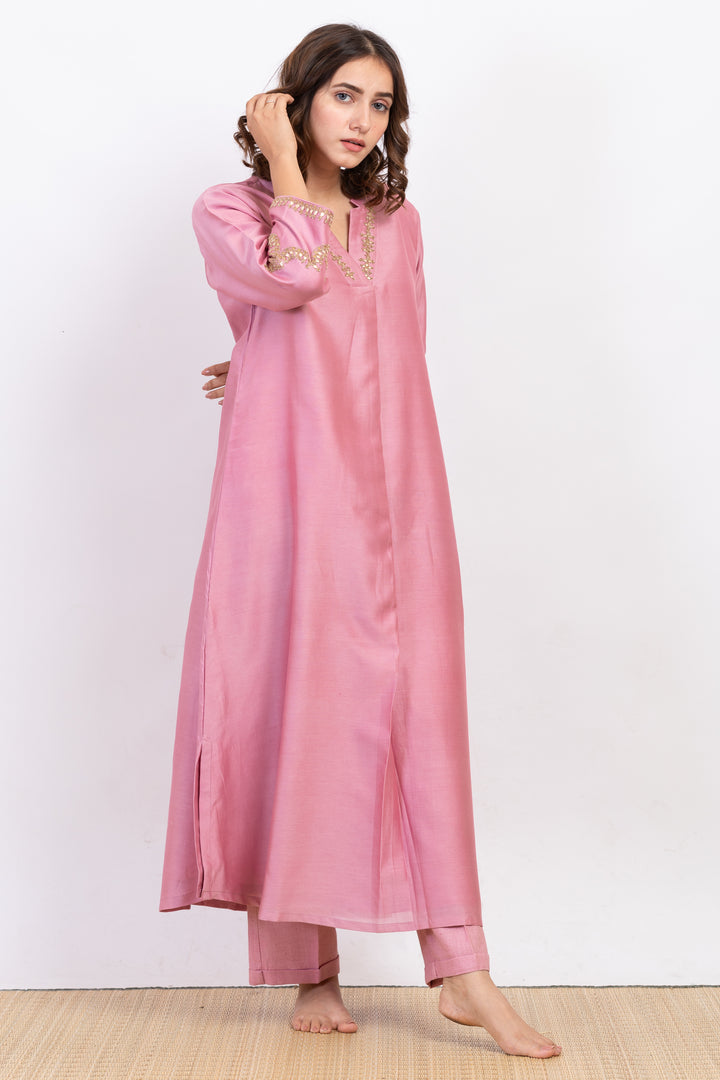 SUBHAH EMBROIDERED KURTA SET