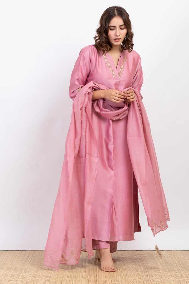 SUBHAH EMBROIDERED KURTA SET