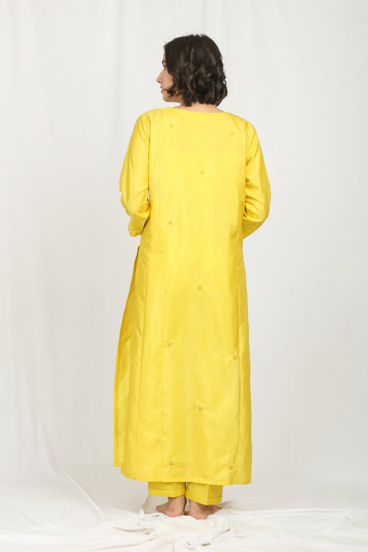 FAIZAH SILK KURTA SET