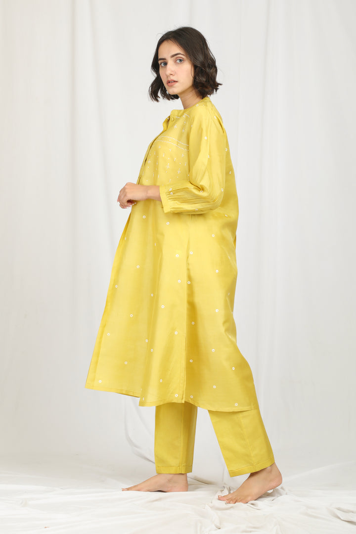 MIRAANGI SILK OVERLAY  CO-ORD SET