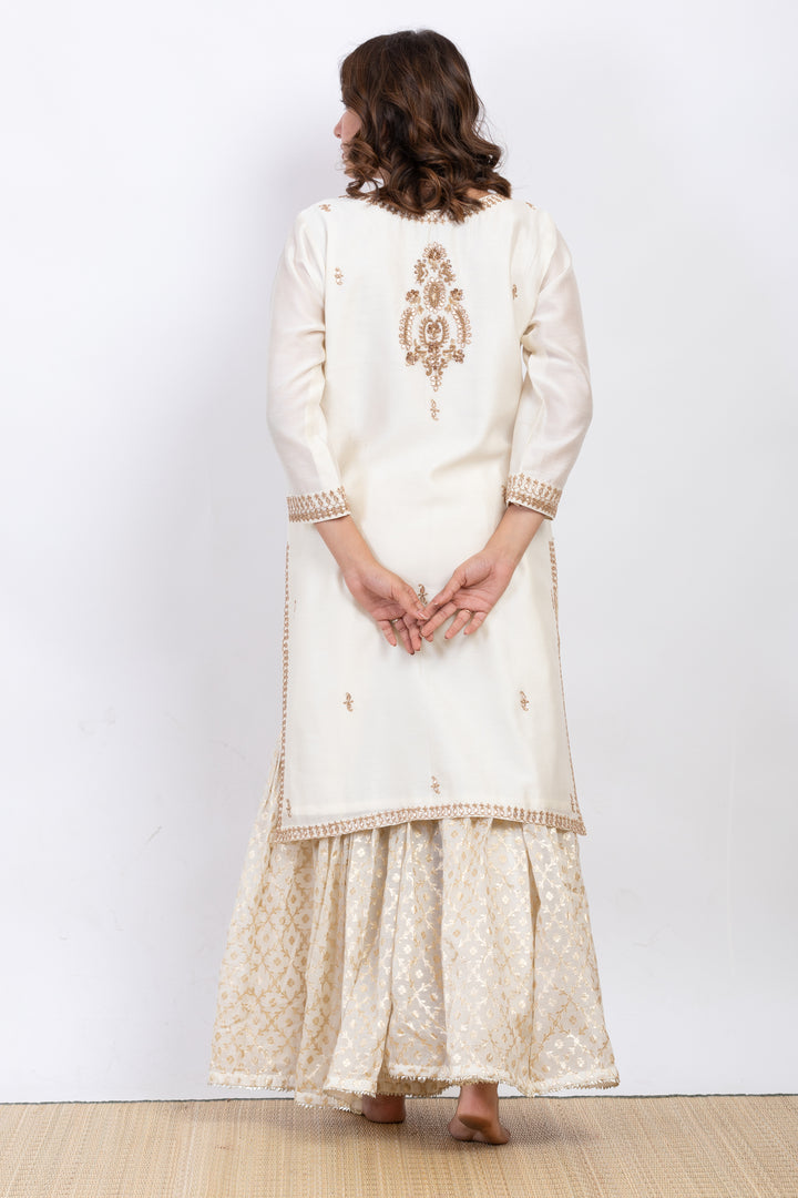 SHAILEE EMBROIDERED SHARARA SET