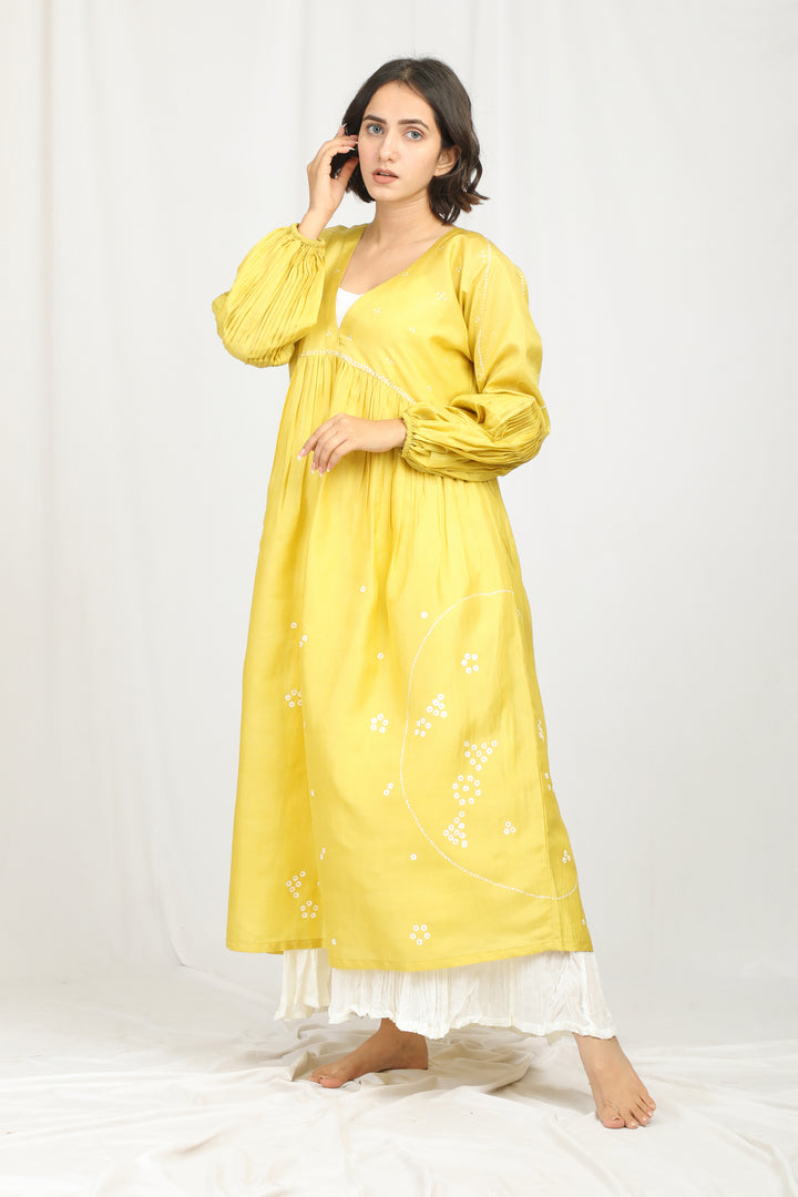 FAIZA SILK OVERLAY  SET