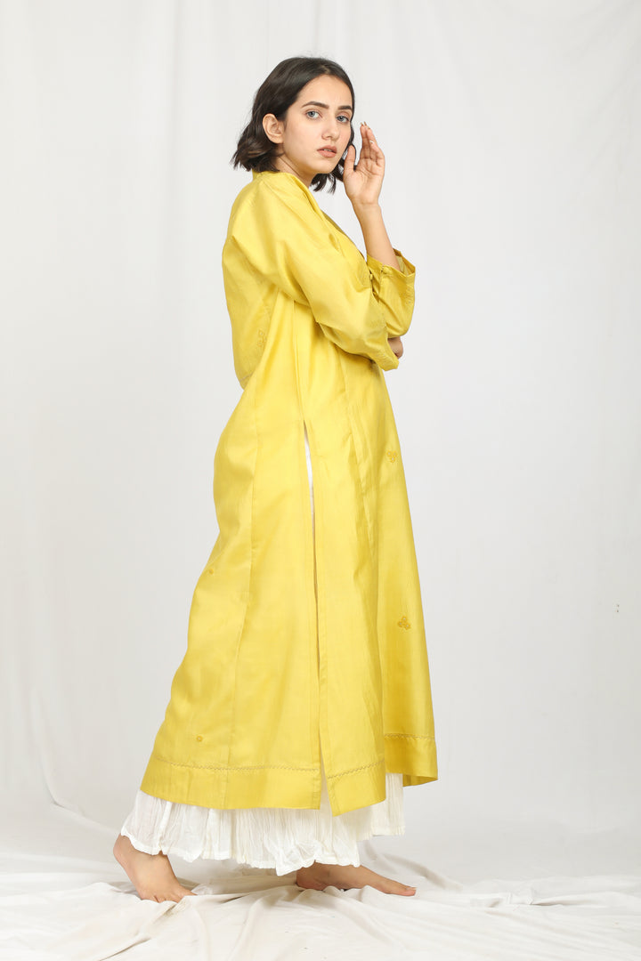ASHWINI SILK OVERLAY SET