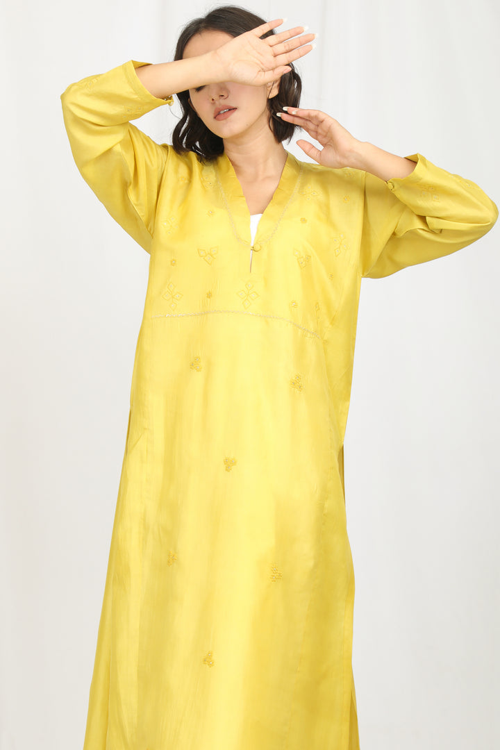 ASHWINI SILK OVERLAY SET