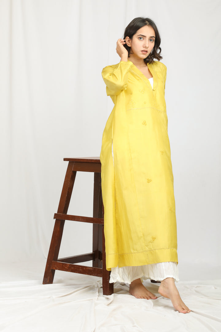 ASHWINI SILK OVERLAY SET