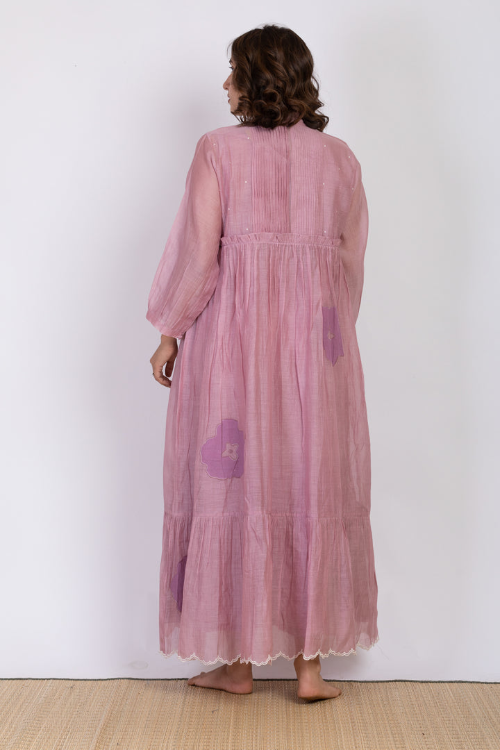ALICE SILK OVERLAY DRESS