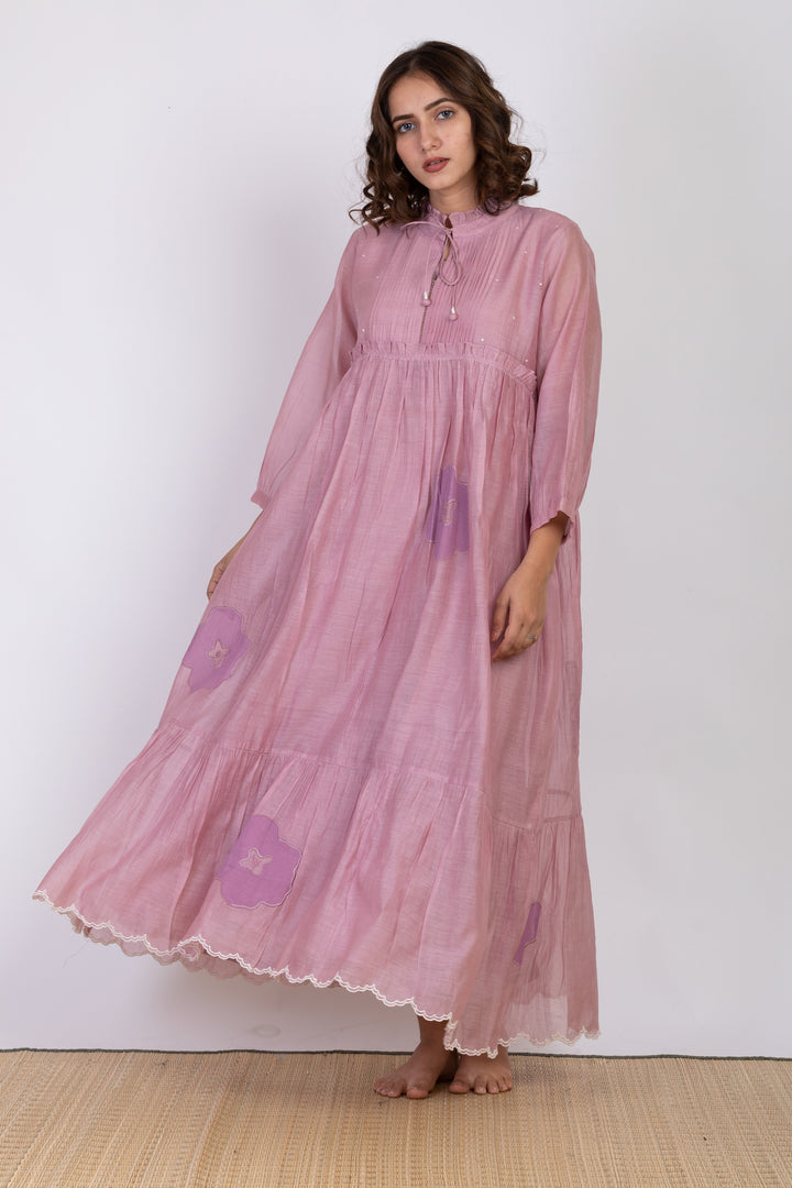 ALICE SILK OVERLAY DRESS