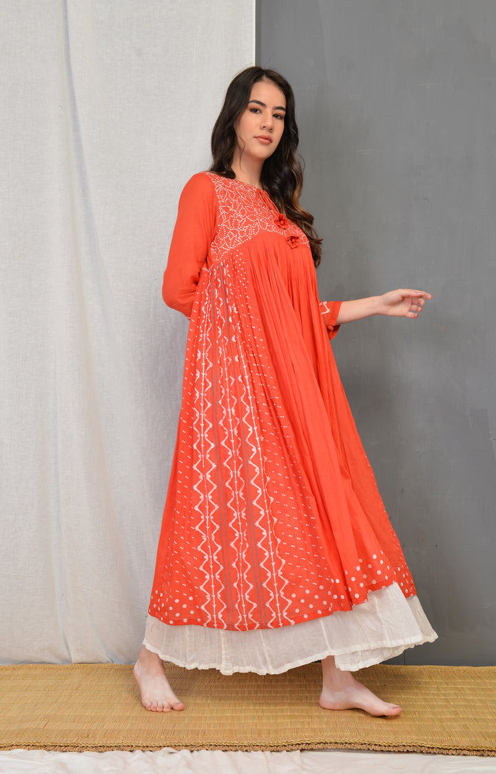MARGERET SUMMER PLEATED DRESS SET