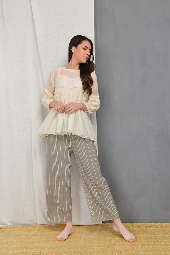 MITSU OVERLAY SHORT TUNIC