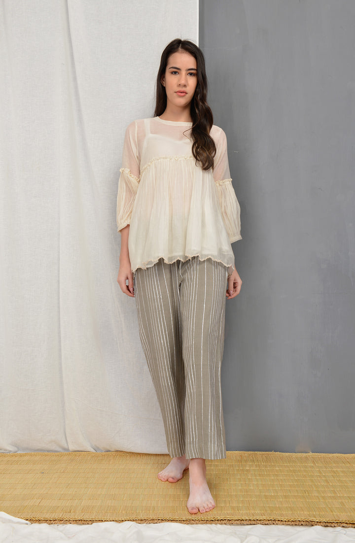 MITSU OVERLAY SHORT TUNIC