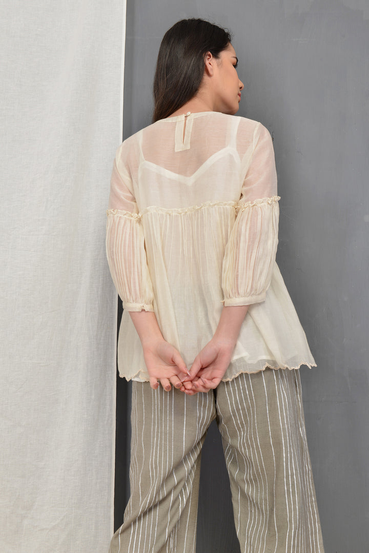 MITSU OVERLAY SHORT TUNIC