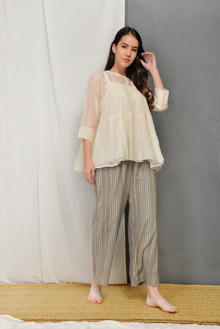 JUNE OVERLAY SHORT TUNIC