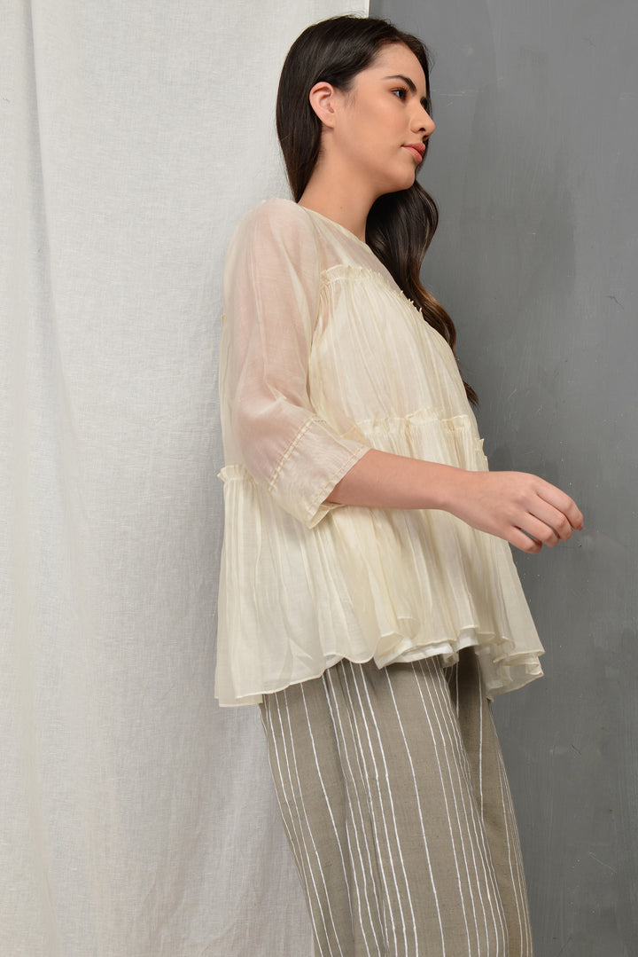 JUNE OVERLAY SHORT TUNIC