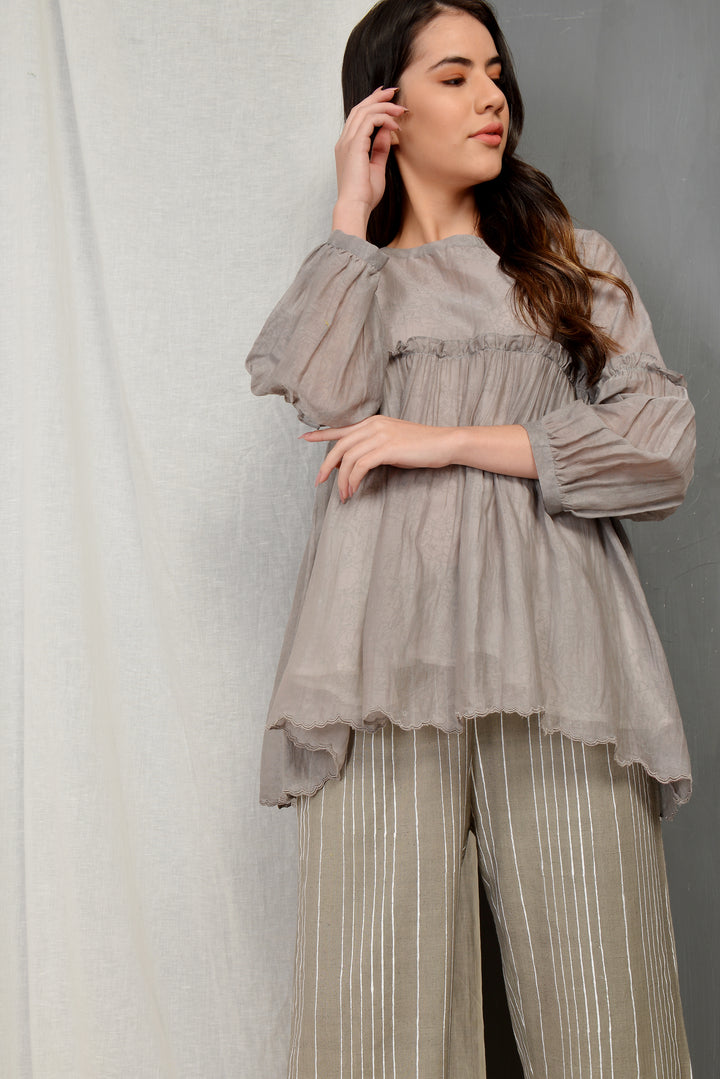 FREYA LOVE  PLEATED SHORT TUNIC
