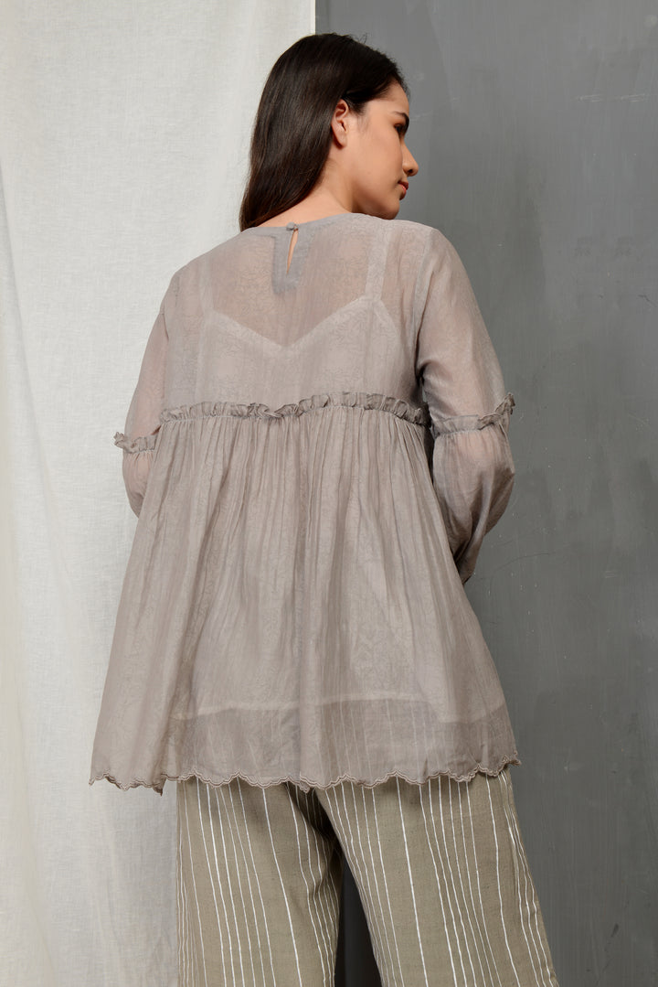 FREYA LOVE  PLEATED SHORT TUNIC