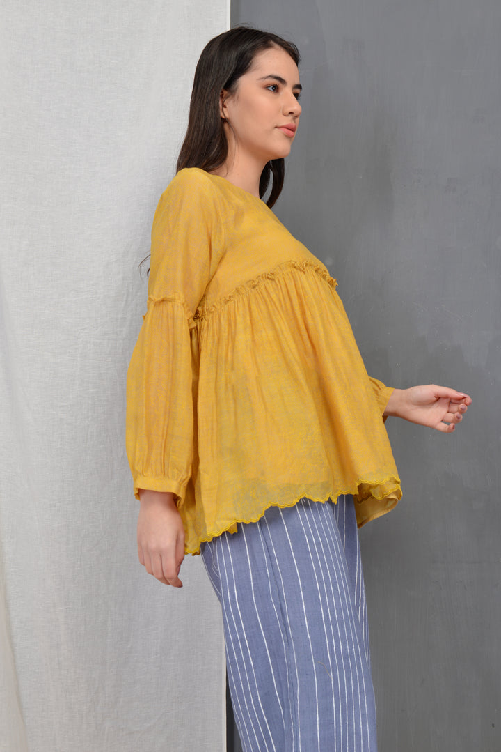 AMBER OVERLAY SHORT TUNIC