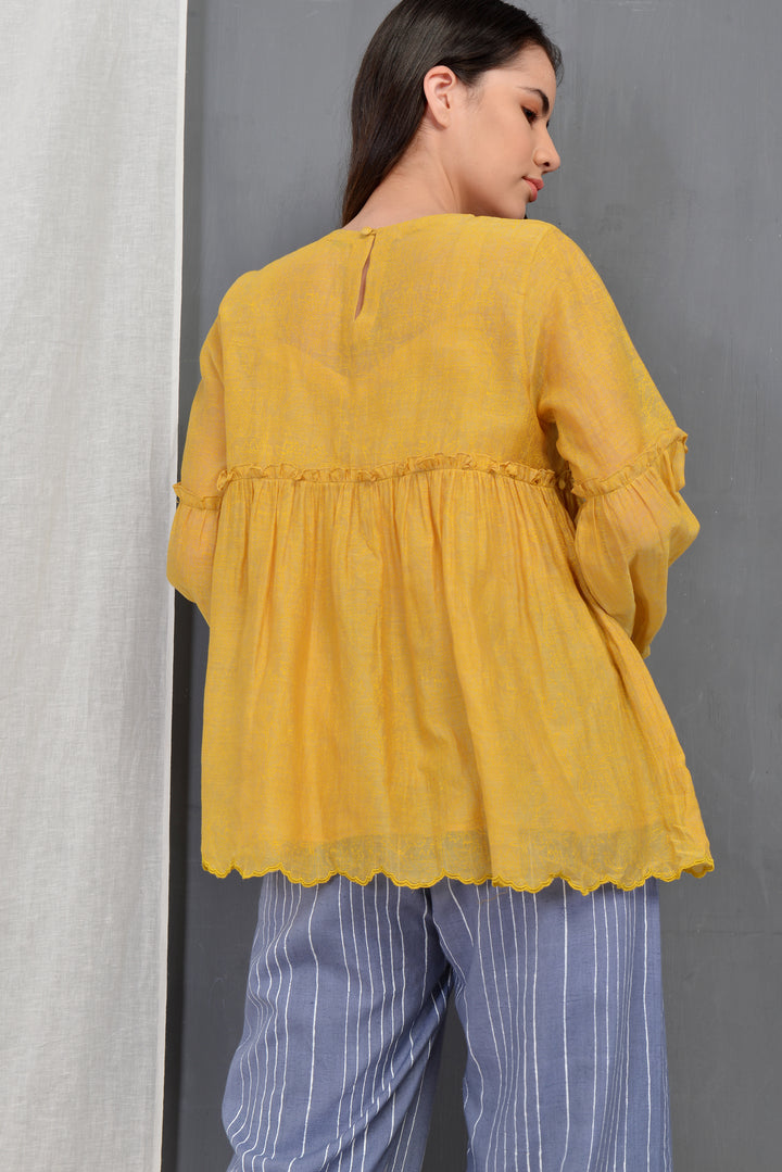AMBER OVERLAY SHORT TUNIC