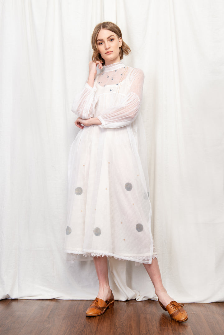 NOAH SILK OVERLAY DRESS