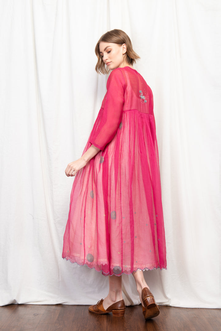 PIPER SILK OVERLAY DRESS