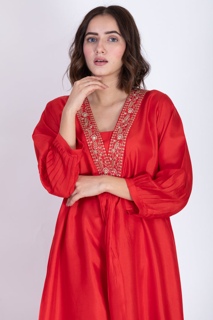 ANVITA SILK KURTA SET