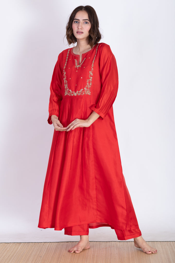 SHAILA SILK KURTA SET