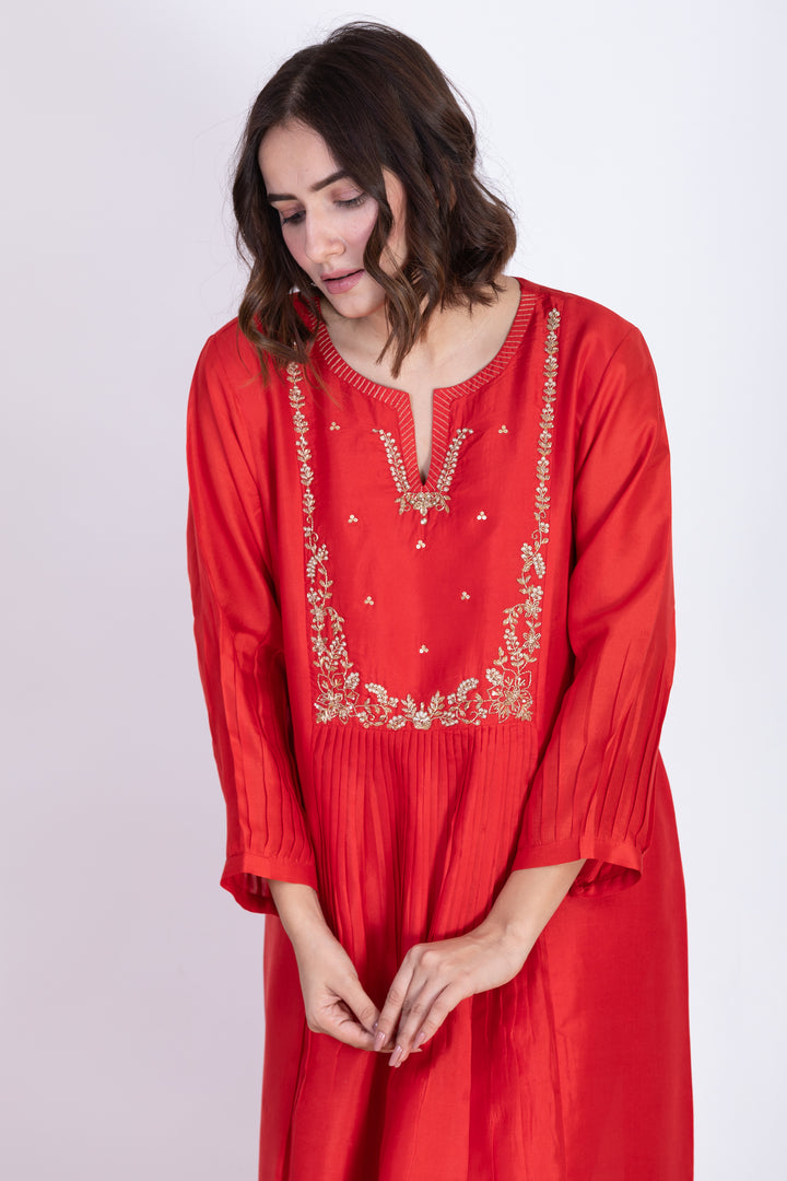 SHAILA SILK KURTA SET