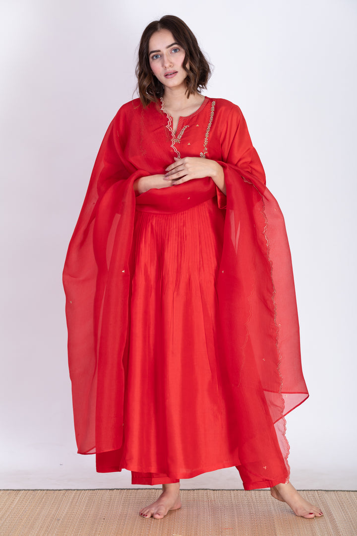 SHAILA SILK KURTA SET