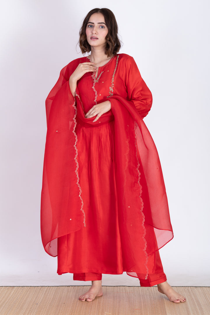 SHAILA SILK KURTA SET