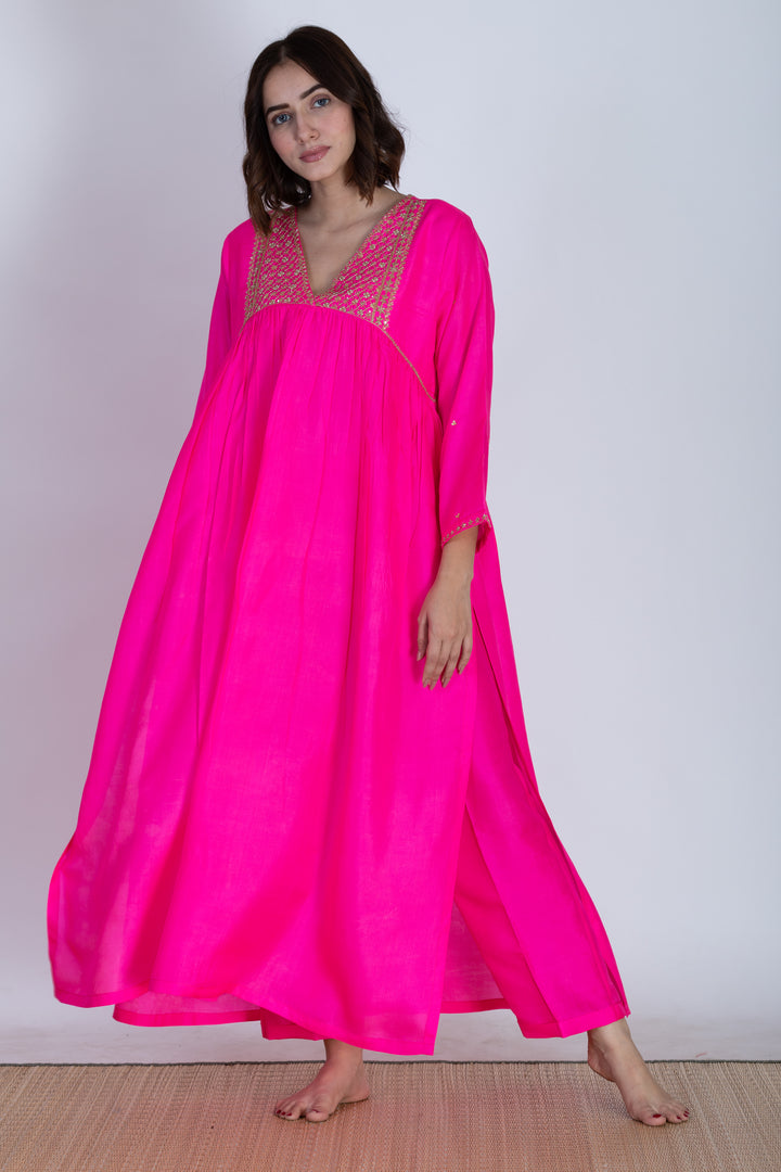 REETI SILK KURTA SET