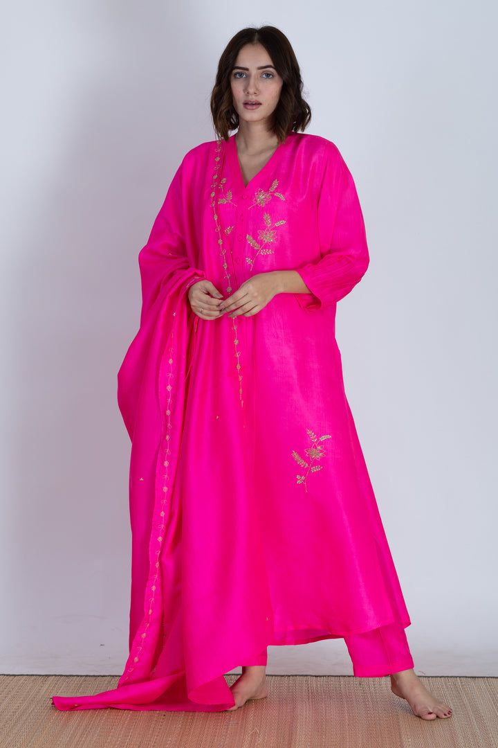 RAAJAVI SILK KURTA SET