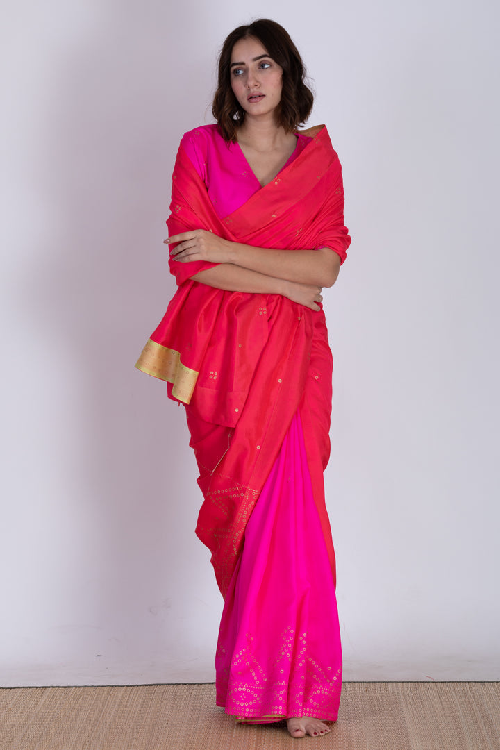 KADAMBIRI SILK SAREE SET