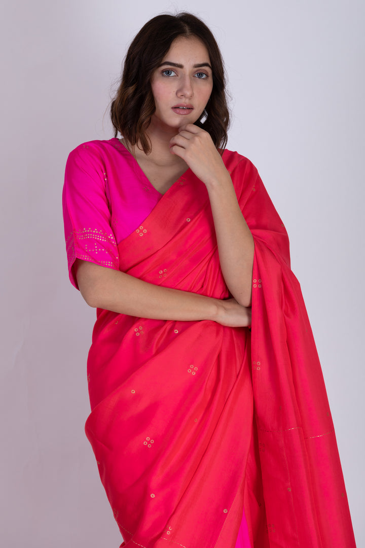 KADAMBIRI SILK SAREE SET