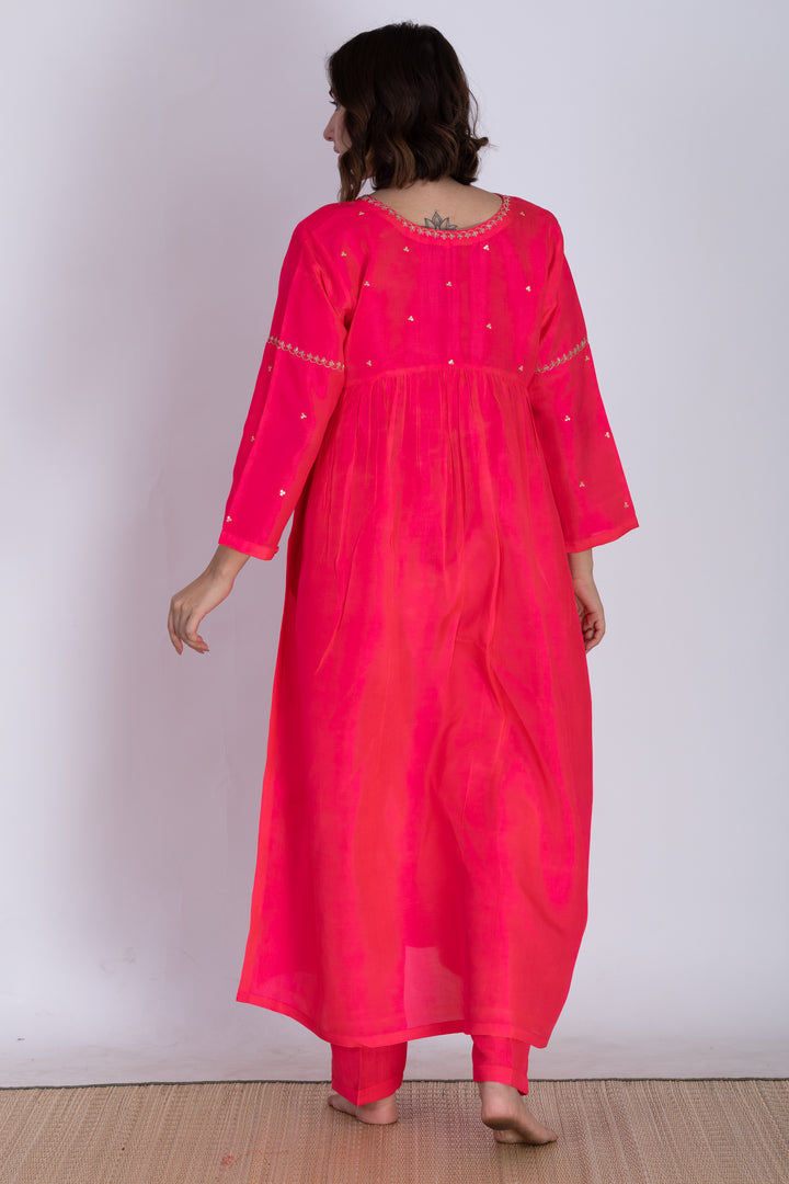 RAMYA SILK KURTA SET