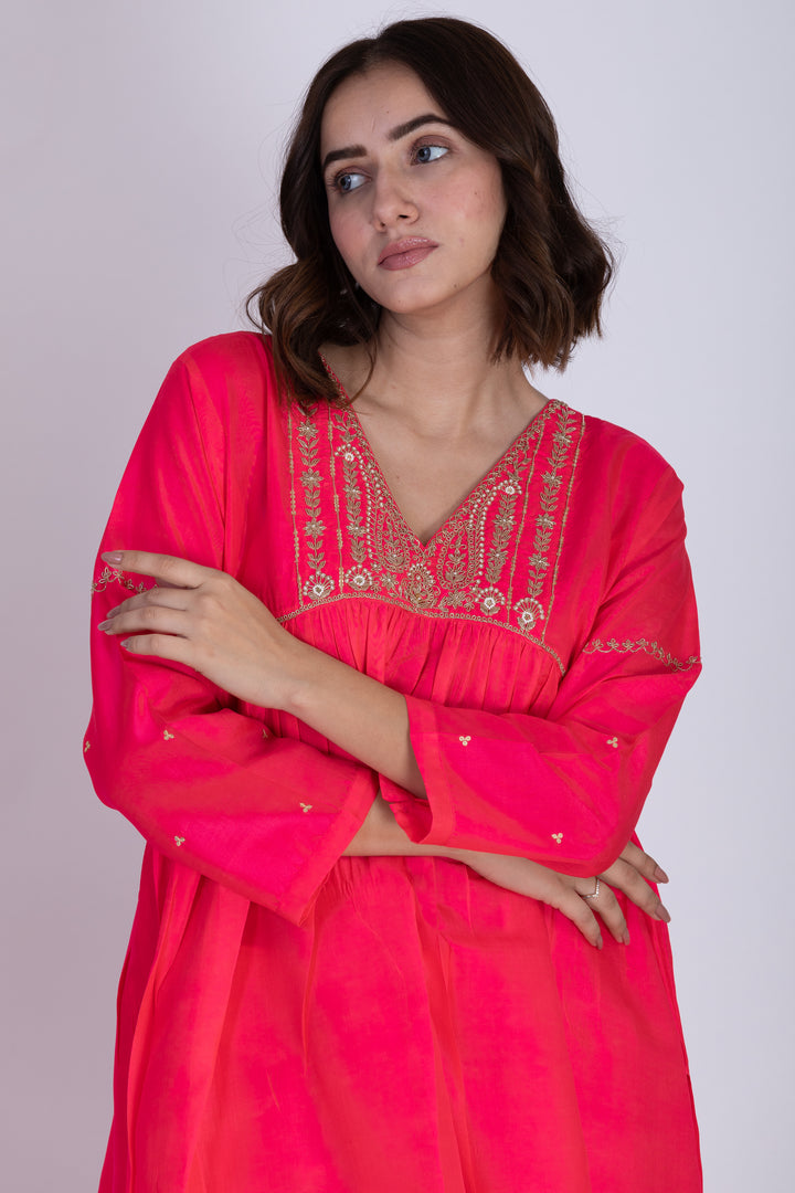 RAMYA SILK KURTA SET