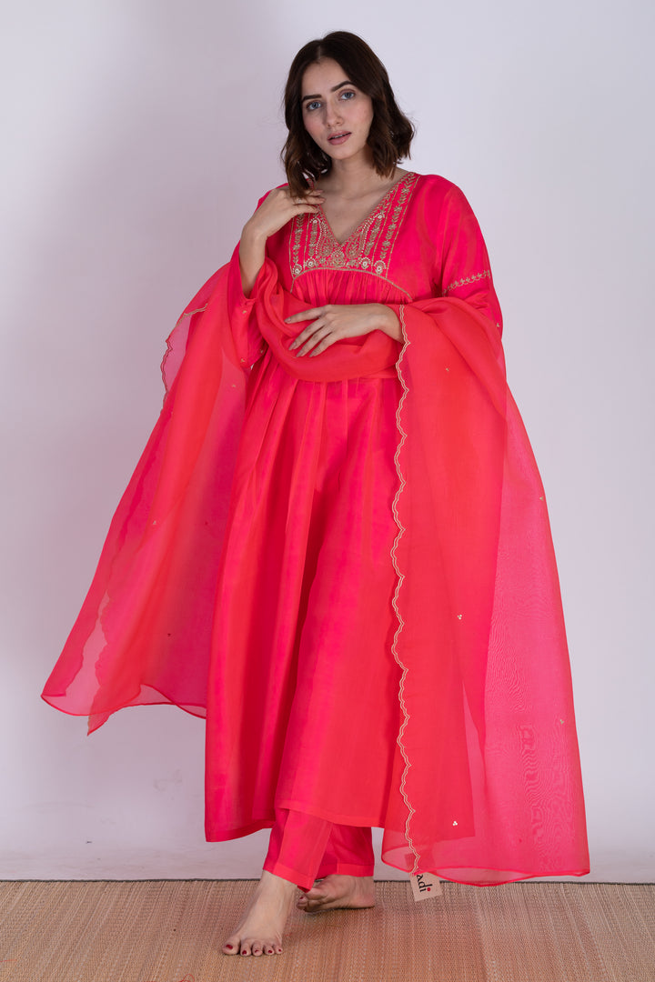 RAMYA SILK KURTA SET
