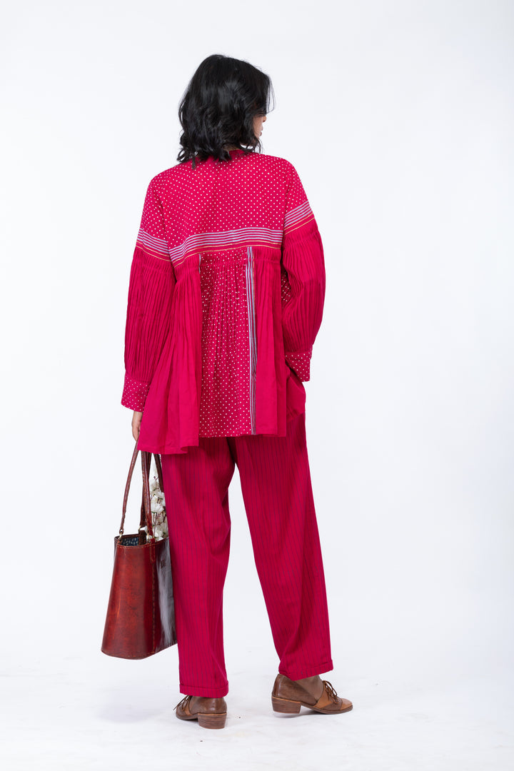 MIRAYAH BOUGIANVILLEA SHORT OVERLAY CO-ORD SET