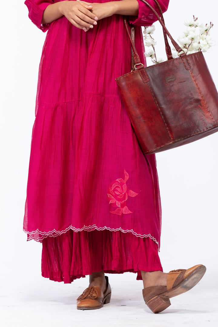 CASEY SILK OVERLAY DRESS