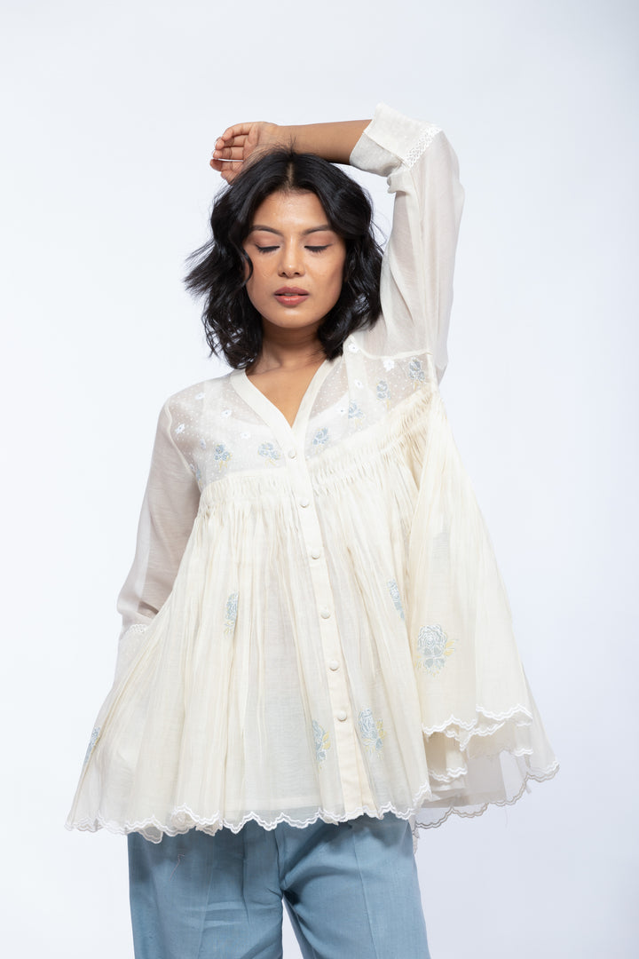 DHALIA ECRU CO-ORD SET
