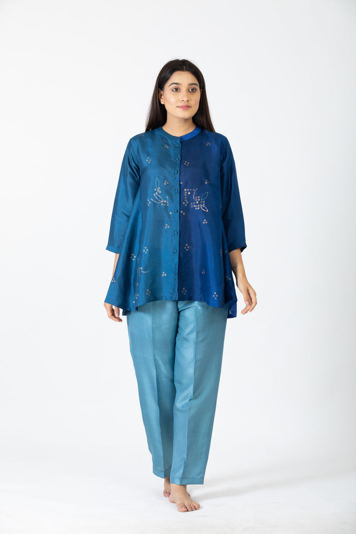 ZHARA SHORT SILK CO-ORD  SET